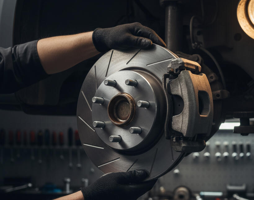 Wilhelm’s Auto Stellenbosch Brake and clutch service in progress at Wilhelm’s Auto Stellenbosch workshop